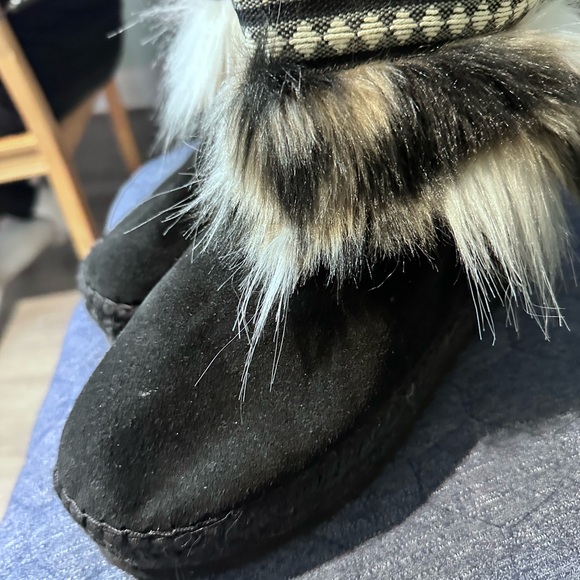 Women’s furry winter boots - Picture 4 of 10